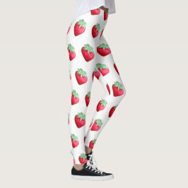 Grote aardbeien leggings