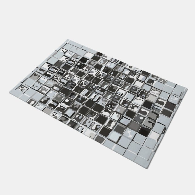 Grote Abstracte welkomstkaarten Deurmat (Schuin)