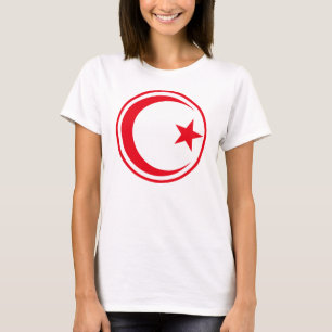 GROTE AFDRUKRoundel van de Tunesische luchtmacht T-shirt