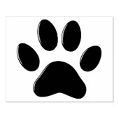 Grote afdrukstempel voor Paw Rubberstempel (Afrduk)