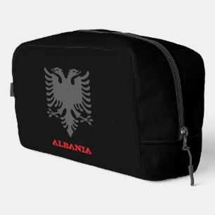 Grote Albanese tas, Albanees wapen / vlag Toilettasje