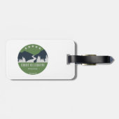 Grote Allegheny Passage Bagagelabel (Achterkant horizontaal)