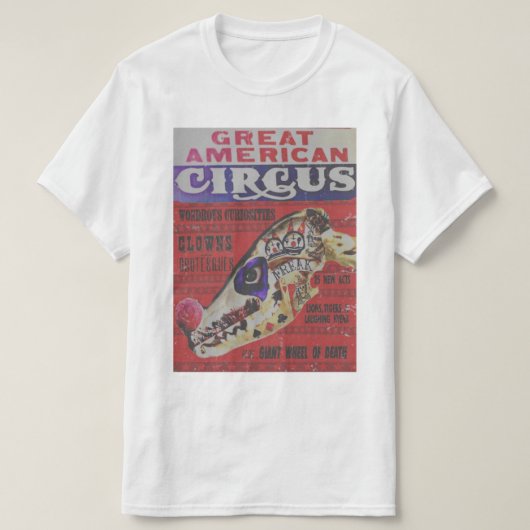 Grote Amerikaanse Circus Freak T-shirt (Design voorkant)