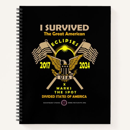 Grote Amerikaanse clipés Notitieboek (Voorkant)