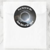 Grote Amerikaanse Eclipse Sticker (Tas)