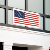 Grote Amerikaanse vlaggenbanner van hoge kwaliteit Spandoek (Buitenkant Gebouw)