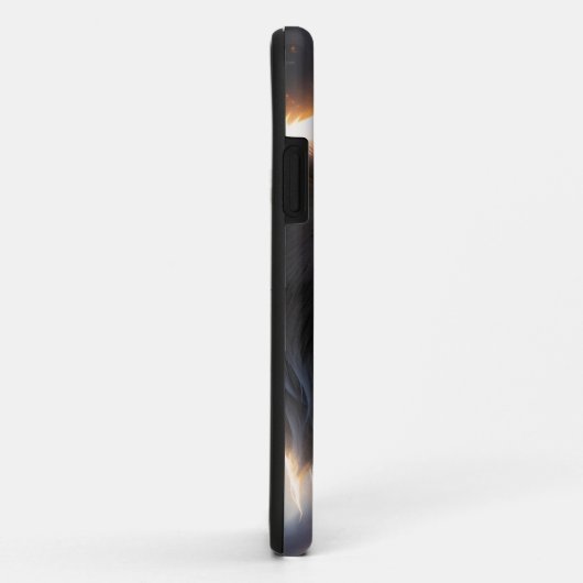 Grote anime wolf Case-Mate iPhone case (Achterkant/rechts)