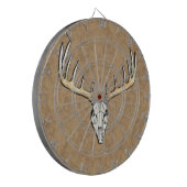 Grote Antler Deer Skull Hunting Dartbord (Voorkant Links)