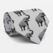 GROTE ASIAN ELEPHANT - INDIAN ELEPHANT STROPDAS (Opgerold)