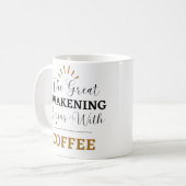 Grote Awakening Coffee Mok (Voorkant links)