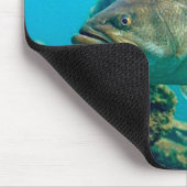 grote baars Mousepad Muismat (Hoek)