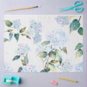 Grote Baby Blauwe Hortensia Bloem Tissuepapier (Craft)