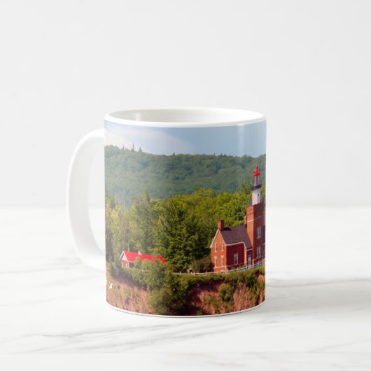 Grote bachelortoren uit de mok van waterkoffie (Voorkant links)