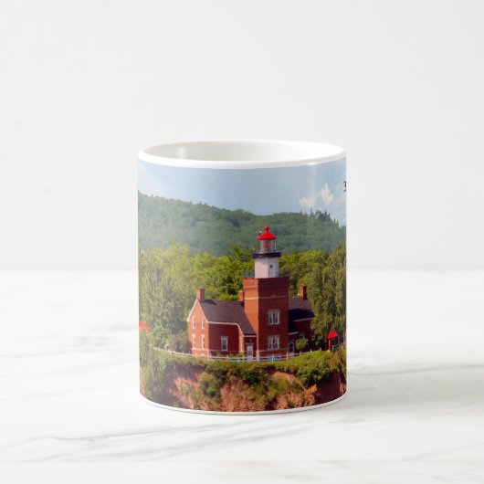 Grote bachelortoren uit de mok van waterkoffie (Center)