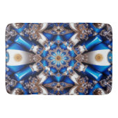 Grote badmat met Argentijnse kleuren (Voorkant)