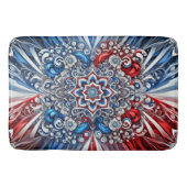 Grote badmat met Frankrijk Kleuren (Voorkant)