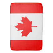 Grote badmat met vlag van Canada (Voorkant Verticaal)