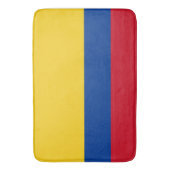 Grote badmat met vlag van Colombia (Voorkant Verticaal)