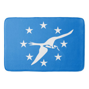 Grote badmat met vlag van Corpus Christi