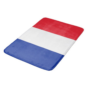 Grote badmat met vlag van Frankrijk
