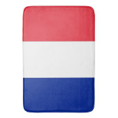 Grote badmat met vlag van Frankrijk (Voorkant Verticaal)