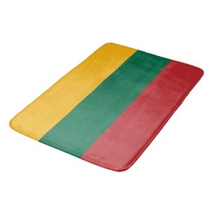 Grote badmat met vlag van Litouwen