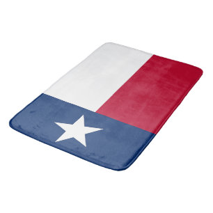 Grote badmat met vlag van Texas, Verenigde Staten