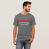 Grote ballen T-Shirt (Voorkant volledig)