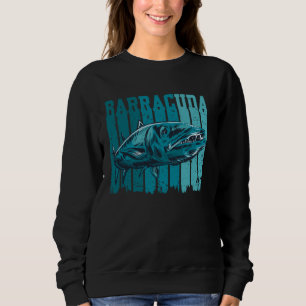 Grote Barracuda Cuda Vissen Wilde Natuur Zoutwater Trui