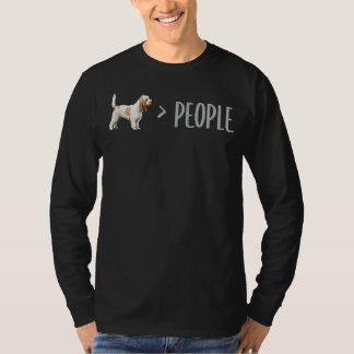 Grote Basset Griffon Vendeen-honden zijn groter da T-shirt