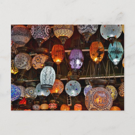 Grote Bazaar in Istanbul, Turkey Briefkaart (Voorkant)