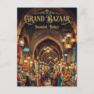 Grote Bazaar Turkije Briefkaart
