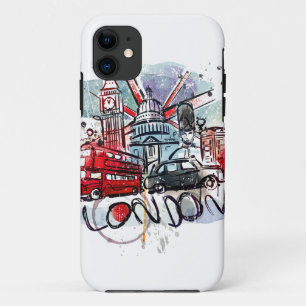 grote ben bus london landmark iPhone 11 hoesje
