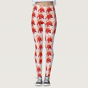 Grote Bengaalse kat modellen Tijgers Leggings