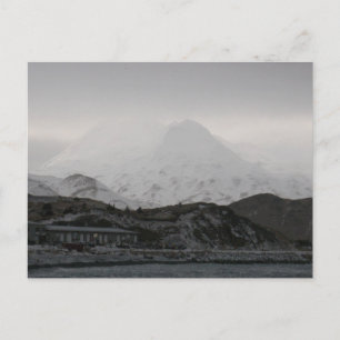 Grote berggebieden, eiland Unalaska Briefkaart