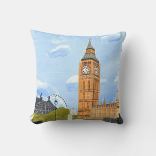 Grote Big Ben London Kussensloop Kussen