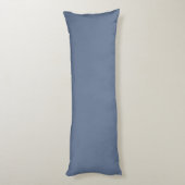 Grote blauwe comfortkleuren lichaamskussen (Achterkant (Verticaal))