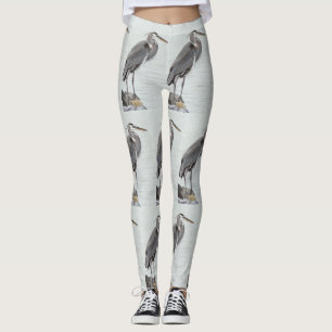 Grote Blauwe Reiger Leggings