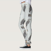 Grote Blauwe Reiger Leggings (Links)