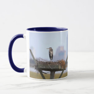 Grote Blauwe Reiger Mok