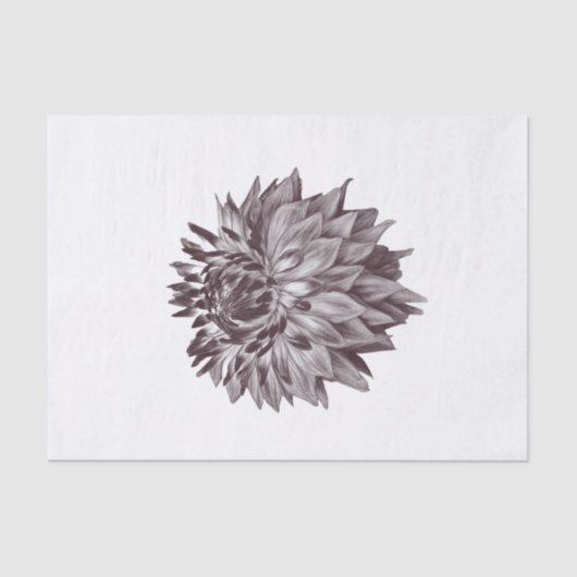 Grote Bloem Weefsel Papier voor Decoupage Art Gift (Voorkant)