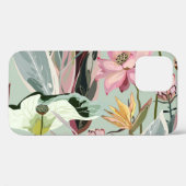 Grote bloemen  bloemillustratie Case-Mate iPhone case (Achterkant (horizontaal))