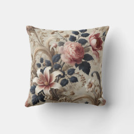 Grote Bloemen Motief Ontwerp Patroon 3 Kussen