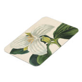 Grote blote trillium magneet (Linkerzijde)