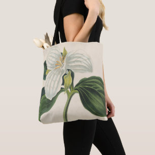 Grote blote trillium tote bag