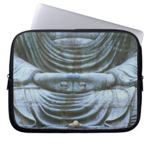 Grote Boeddha-detail, Kotokuji-tempel, Kamakura, 2 Laptop Sleeve