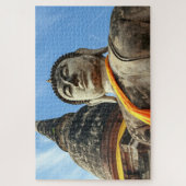 Grote Boeddha in Ayutthaya, Thailand Legpuzzel (Verticaal)
