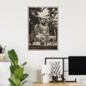 Grote Boeddha Japanse reisposter uit 1930 Poster (Thuiskantoor)