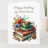 Grote Boeken, Bloemen en Koffieverjaardag