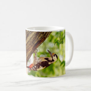 Grote Bonte Specht Vogelportret Koffiemok